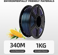 Nature3D printer 3d baru warna kulit Matte/Pastel 1kg/spool filamen PLA