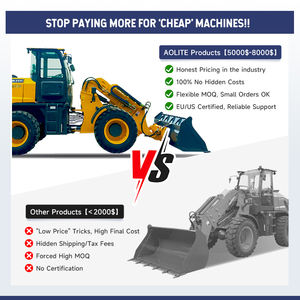 รถตักล้อยางดีเซลขนาดเล็ก AOLITE กำลังสูง แบบยืดหดได้ สำหรับงานก่อสร้างและฟาร์ม จัดจำหน่ายโดยตรงจากโรงงาน - Product Image 2