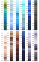 En stock 300T Polyester Taffetas 540 Options de couleur Tricoté Technique Veste Doublure Fourniture pour Sac Utilisation