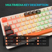 Nouveau clavier mécanique de jeu filaire RVB à axe bleu vendu en usine avec statut concurrentiel de séparation de ligne