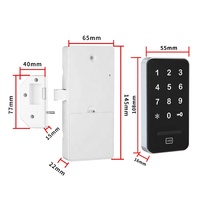Serrures électroniques de bureau pour casiers maison ttlock app carte à code sécurité serrure intelligente de classeur