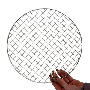 Rejilla de Acero Inoxidable para Barbacoa con Apertura Personalizada, Resistente al Calor, Soldada/Cortada/Doblada, Portátil para Acampar al Aire Libre - Product Image 1