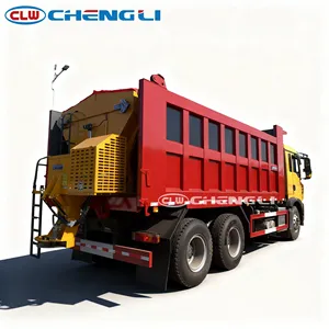Camion de déneigement hydraulique Howo 6x4 avec épandeur de sel pour l'entretien routier hivernal - Product Image 2