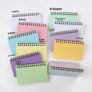 Cuadernos Espirales Coloridos, Blocs de Notas Portátiles con Líneas, Libretas Pequeñas para Oficina, Cuadernos con Espiral Desprendible, Mini Libretas Impresas para Uso Escolar - Product Image 1
