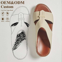 SHIKOL Vente en gros de chaussures de ville formelles en cuir véritable pour hommes, sandales et pantoufles en cuir de Dubaï, claquettes personnalisées, sandales arabes