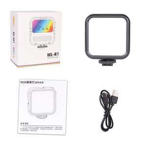 ไฟเซลฟี่แบบพกพา KALIOU W016/W017 LED/RGB ชาร์จผ่าน <span class=keywords><strong>USB</strong></span> สำหรับกล้องและโทรศัพท์มือถือ - Product Image 6