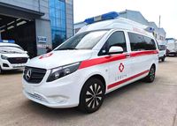 Ambulance à pression négative Ben2 ICU, véhicule de secours médical d'urgence avec système de soutien de vie avancé et équipement médical