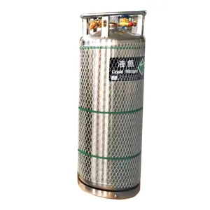 175L 14bar Portable Liquid Oxygen Liquid Nitrogen Cryogenic Dewar Tank Vgl Cylinder