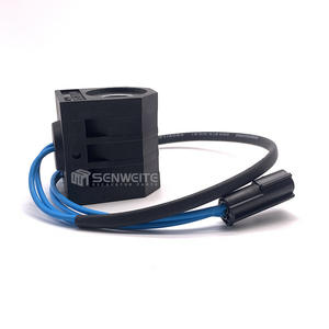 Senwitt ขดลวดโซลินอยด์วาล์ว12V 24V สำหรับ DH220ควบคุมความเร็วในการเดินทางของรถขุด Doosan Daewoo 5 150 225 7 DX300 - Product Image 2