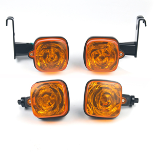 Clignotants de <span class=keywords><strong>moto</strong></span> en ABS certifiés E-mark CCC avec coque en cristal pour <span class=keywords><strong>Honda</strong></span> 110 <span class=keywords><strong>125</strong></span> - Product Image 1