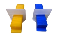 Nouveau système de clips de nivellement de carreaux en plastique réutilisables, 100 pièces, modernes, durables, étanches, couleur personnalisable, installation facile