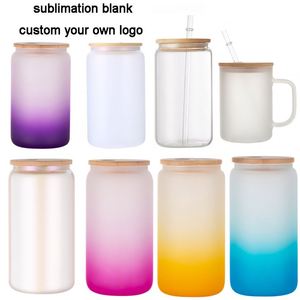 Gobelet en verre coloré sans BPA de 16 oz, 32 oz, 40 oz, 50 oz avec paille, manchon de protection en silicone, couvercle en bambou, motif léopard holographique - Product Image 3