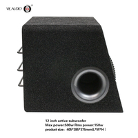 Subwoofer de voiture actif 500W DC 12V à bobine simple de 12 pouces pour système audio VK VK-T5