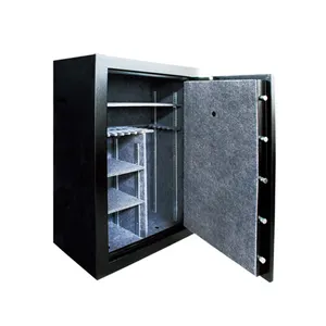 Saipu Factory Wholesale Steel Biometric Gun Security Safe Deposit Box