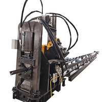 Ligne de traitement d'angles en acier CNC haute vitesse Raintech avec fonctions de perçage et de marquage