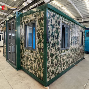 Maison conteneur pliable extensible de 40 pieds, deux chambres, préfabriquée, petite maison moderne, modèle d'origine du Shandong - Product Image 2