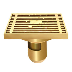 Akpn phụ kiện phòng tắm chống mùi vuông Brass cống sàn vòi hoa sen nhà vệ sinh chất thải thoát nước sàn - Product Image 1