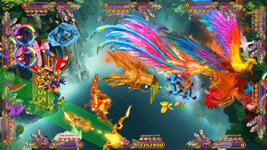 Chim Điên Cuồng đại dương Vua 4 chim bắn súng Arcade video kỹ năng 8 người chơi trò chơi não mới 2024 Cá Trò chơi - Product Image 3