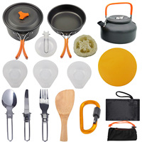 Ustensiles de cuisine de Camping pliants en alliage d'aluminium, accessoires de cuisine de Camping