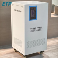 Stabilisateur de tension SVC triphasé 30 kVA à commande servo-moteur en cuivre, modèle TNS 380 V