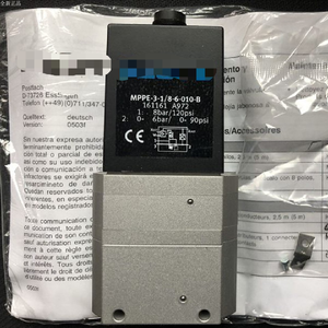 一台全新 MPPE-<span class=keywords><strong>3</strong></span>-1/8-6-0wbr10-B 161161 比例压力阀 - Product Image 1