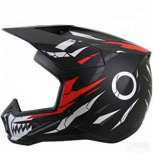 <span class=keywords><strong>Casco</strong></span> Integral Doble Propósito para Adultos, para Playa, ATV, Carreras en Carretera, Todoterreno, Descenso de Montaña, Ciclismo, Boxeo, Karting - Product Image 4