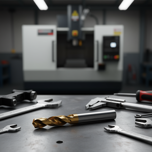 Foret hélicoïdal HSS-Co 6,4 mm, revêtement TiN, auto-centrant pour le perçage du métal - Product Image 3