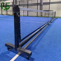 Filet de pickleball robuste de 22 pieds de long et 3 pieds de haut, poteaux de pickleball de qualité professionnelle pour tournois, équipement de pickleball OEM et ODM