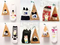 Boîtes en papier kraft personnalisées pour chaussettes de Noël – Offre spéciale