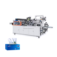 Machine d'emballage entièrement automatique pour boîtes de mouchoirs, équipement complet, fournisseur de machines de scellage de cartons à colle thermofusible