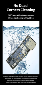 Nettoyeur à ultrasons MECHANIC IClean-E08P pour téléphone portable, carte mère, écran LCD, pièces détachées, lunettes, outils de nettoyage de caméra - Product Image 4