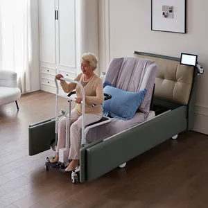 Simple To Operate Practical Multi-functional Intelligent Nursing Bed For The Old People To Use At Home