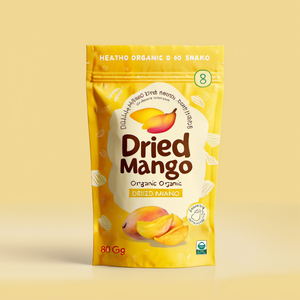 Sachet Doypack Personnalisé Imprimé pour Fruits Secs (Mangue), Emballage Sécurisé pour Snacks (Sucre et Chips <span class=keywords><strong>de</strong></span> Pommes <span class=keywords><strong>de</strong></span> <span class=keywords><strong>Terre</strong></span>) - Product Image 2