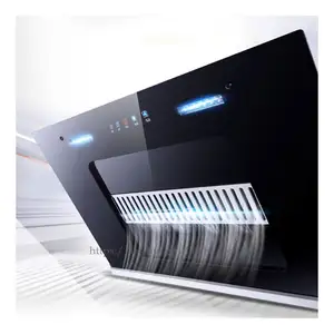 710mm Household Range Hood Kitchen Smoke Exhaust Strong Suction Auto Cleaning Side Suction Hood