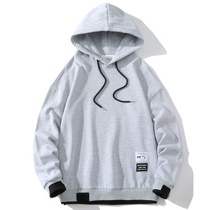 Anszktn เสื้อสเวตเชิ้ตผู้ชายพิมพ์ลายทรงหลวมมีฮู้ดเสื้อยืดสีขาวพื้นหลังกระเบื้องญี่ปุ่นฤดูใบไม้ผลิฤดูใบไม้ร่วงใหม่สาธารณะ100% โพลีเอสเตอร์ - Product Image 5