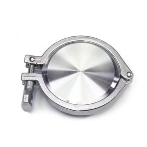 Kit <span class=keywords><strong>de</strong></span> raccords hygiéniques à déconnexion rapide <span class=keywords><strong>Tri</strong></span>-Clamp en acier inoxydable SS304/316 pour applications alimentaires et pharmaceutiques, surface lisse, hexagonale - Product Image 6