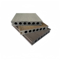 Plancher composite bois-plastique (WPC) pour extérieur, 23 mm, coextrusion 3D, effet bois embossé