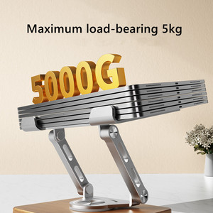 Support de tablette universel portable pliable et pivotant à 360° avec <span class=keywords><strong>base</strong></span> en bois pour bureau et table - Product Image 3