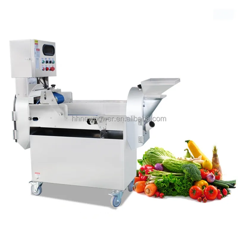 Industrial vegetable cutter dry fruit coconut papaya pineapple chilli pepper cucumber cutting machine for sale
