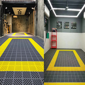 Tapis de sol antidérapant en plastique PP à emboîtement pour lavage de voiture, Drain de <span class=keywords><strong>Garage</strong></span>, pour lavage de voiture, tapis de réseau - Product Image 6
