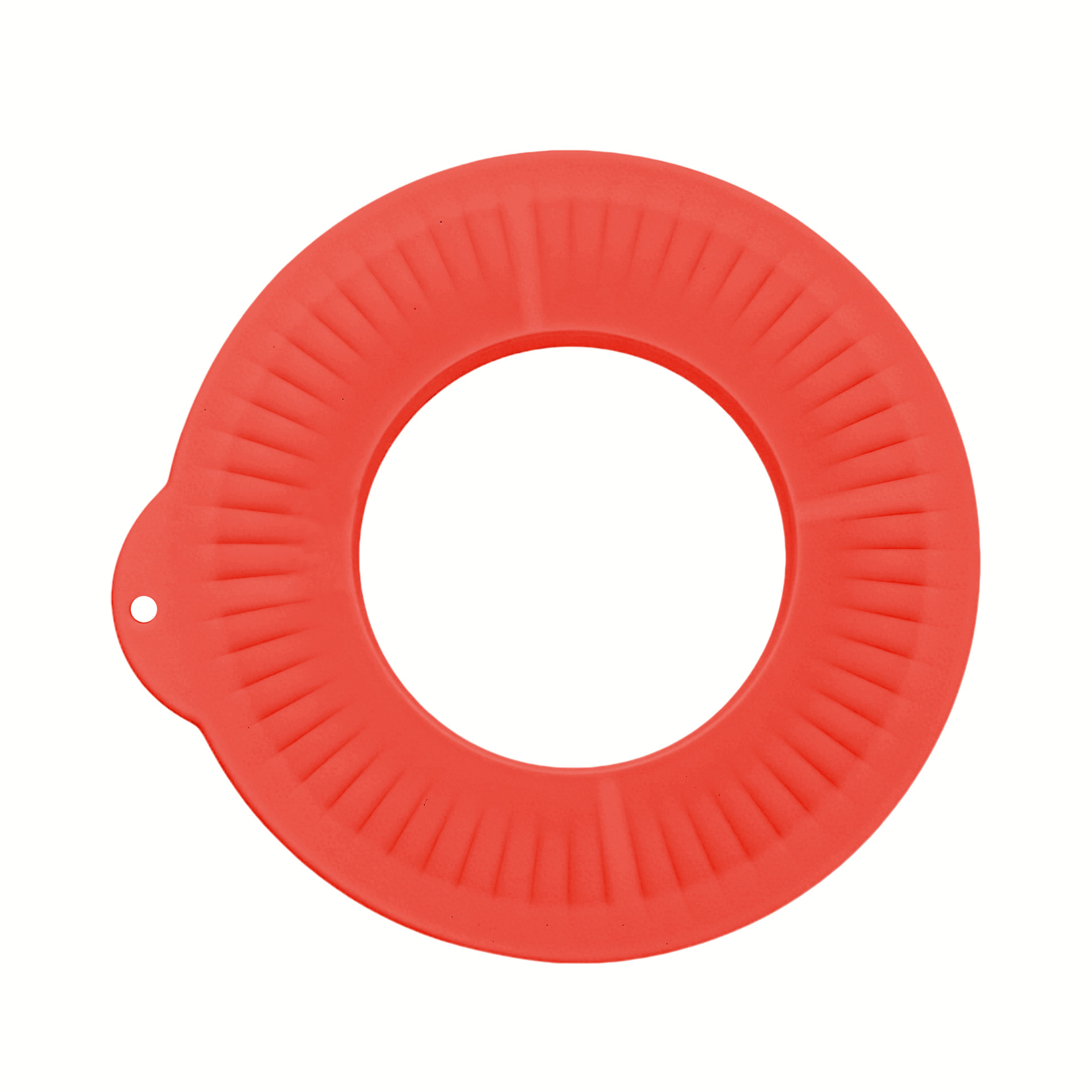 Red-4.5-5qt splash-proof lid