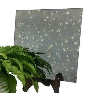 Hoja de espejo de cristal de plata antigua para uso decorativo de pared grande al por mayor espejo Decoración de casa pared Vintage cristal plateado antiguo - Product Image 1