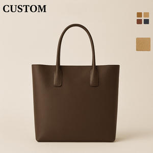 กระเป๋าถือสะพายข้างผู้หญิงแบบเปิดด้านบน หูหิ้วนุ่ม  วัสดุ PU  โลโก้สั่งทำได้  ความจุ 1-1.9 ลิตร  ซับในโพลีเอสเตอร์  ดีไซน์ทันสมัย ใช้ได้ทุกวัน - Product Image 1