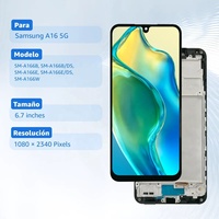 Écran tactile OLED complet de 6,7 pouces avec numériseur pour Samsung A16 4G A165F A165M A16 5G A166B A166E A166P