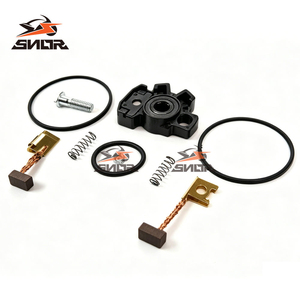 Kit de Escobillas de Carbón Duraderas SNOR con Anillo de Goma para KTM <span class=keywords><strong>HUSQVARNA</strong></span> EXCF SXF XCF FC <span class=keywords><strong>FE</strong></span> FX 250 <span class=keywords><strong>350</strong></span> - Product Image 3