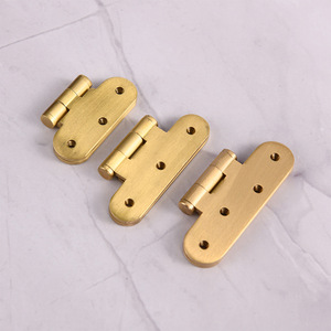 Charnières en cuivre XH 52x51mm 50x65mm 50x70mm 48x65mm, quincaillerie de porte d'armoire, charnière en laiton moulé pour portes, tables, chaises - Product Image 1