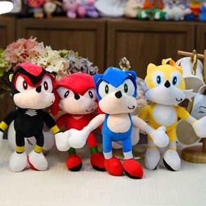 Peluches de <span class=keywords><strong>Sonic</strong></span> de 20 cm (8 pulgadas) al por mayor, muñecos de peluche de personajes de dibujos animados de erizo para máquina de garras - Product Image 2