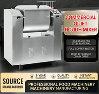 Machine électrique à faible bruit pour surfaces HWJ-15A pour boulangerie et moulin à farine avec bol en acier inoxydable