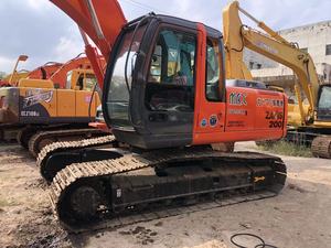 Pelle sur chenilles Hitachi ZX200 de 20 tonnes d'occasion, moteur de pompe à moteur de boîte de vitesses Cummins d'occasion - Product Image 5