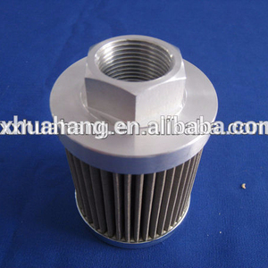 Filtro de aceite hidráulico de acero inoxidable de repuesto, elemento filtrante de succión de - Product Image 2